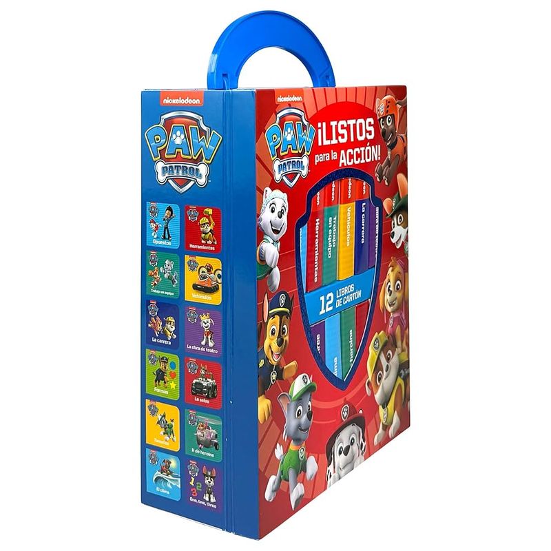 PI KIDS - PAW PATROL LISTOS PARA LA ACCION12 LIBROS