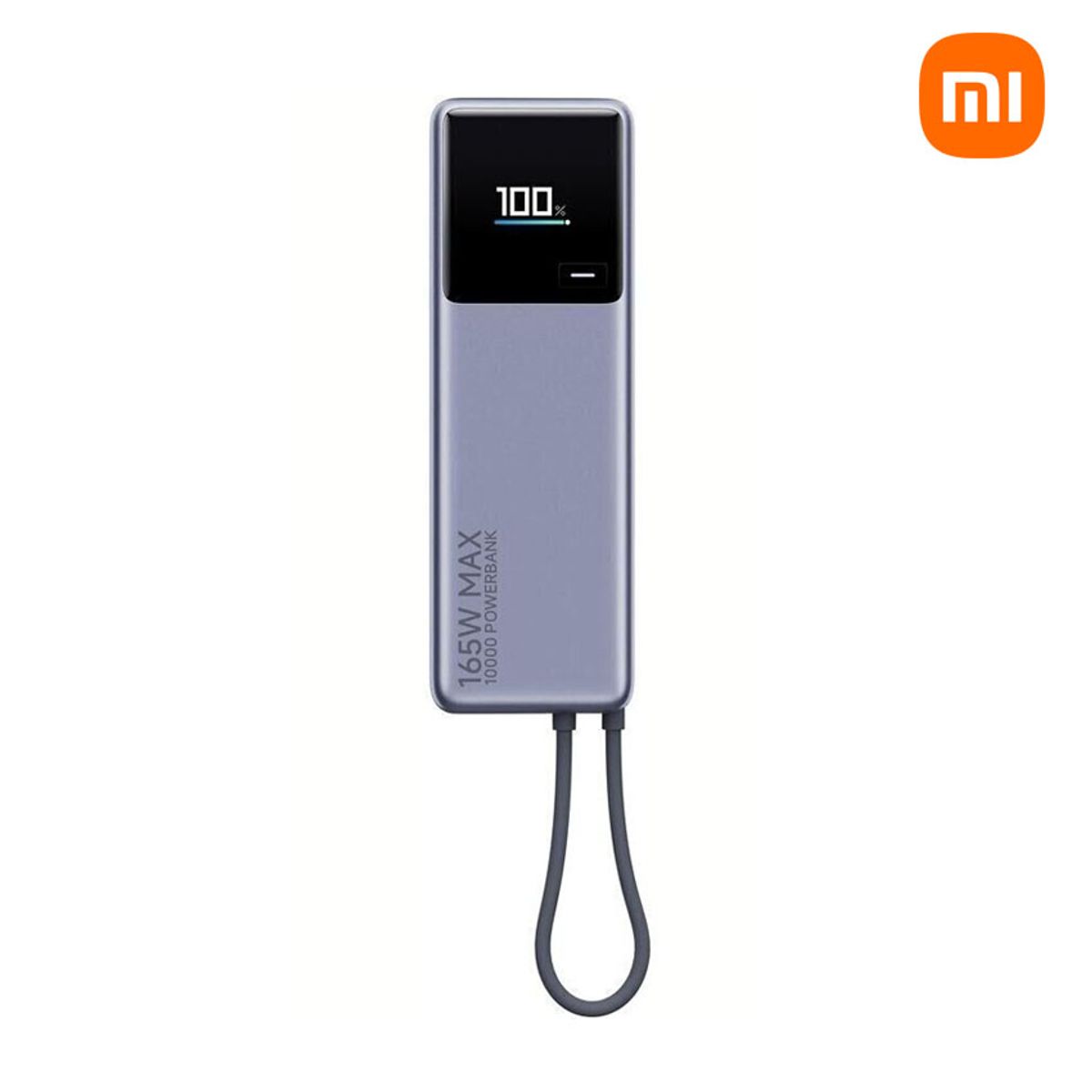 XIAOMI - Xiaomi Power Bank 10000mAh 165W Cable Integrado Para iPhone Macbook
