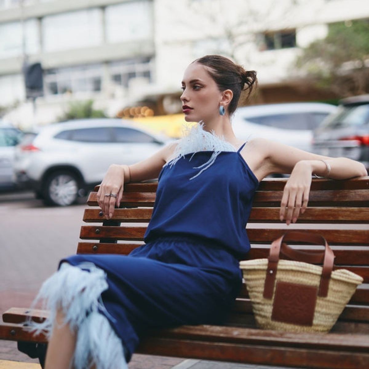 PLUMAS - Pijama Camila Celeste