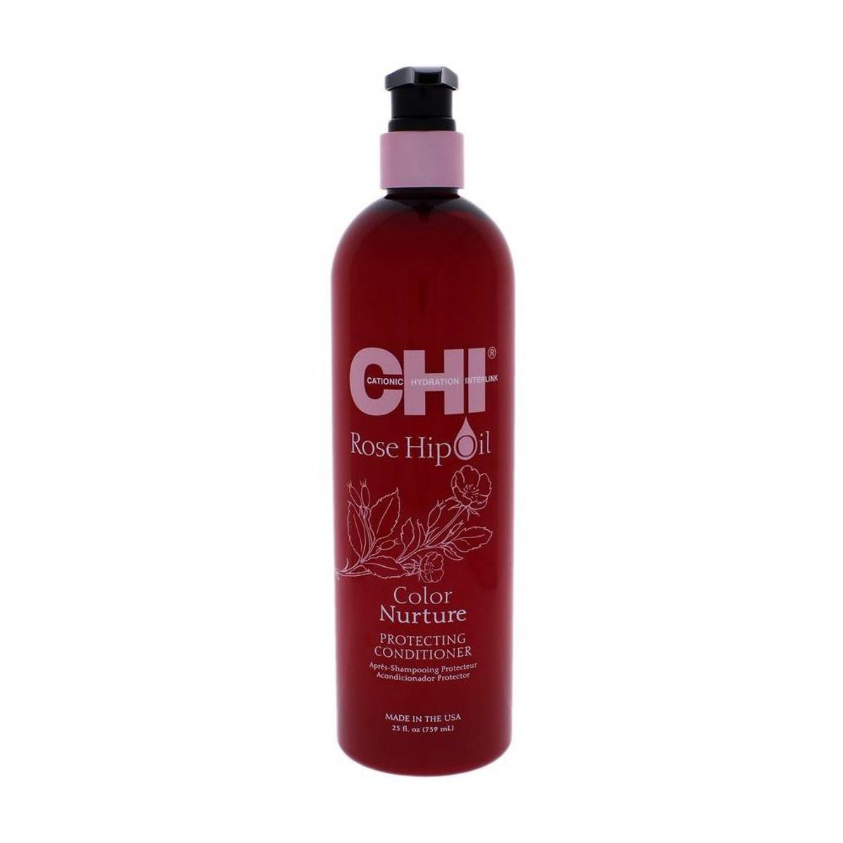 CHI - Acondicionador protector de color de aceite de rosa-CHI-25oz