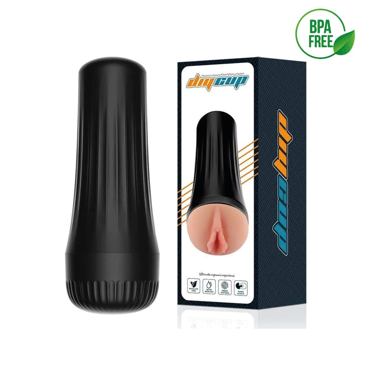 GENERICO - Masturbador Masculino con Diseño Vaginal Realista