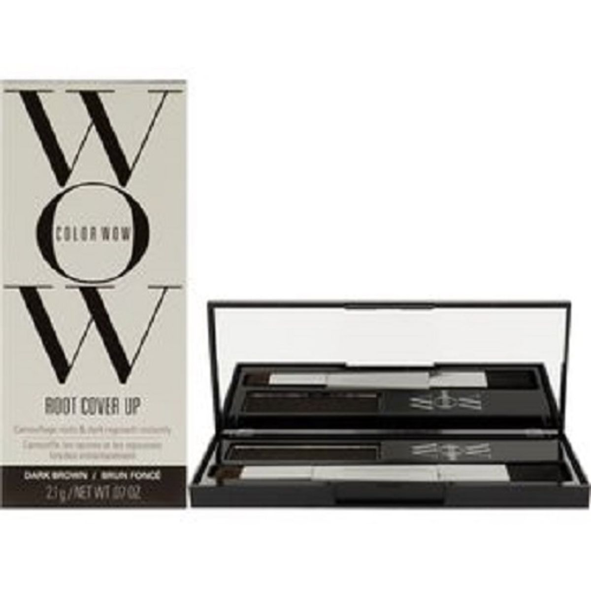 COLOR WOW - Root Cover Up - Marrón oscuro 0.07 oz Color Wow