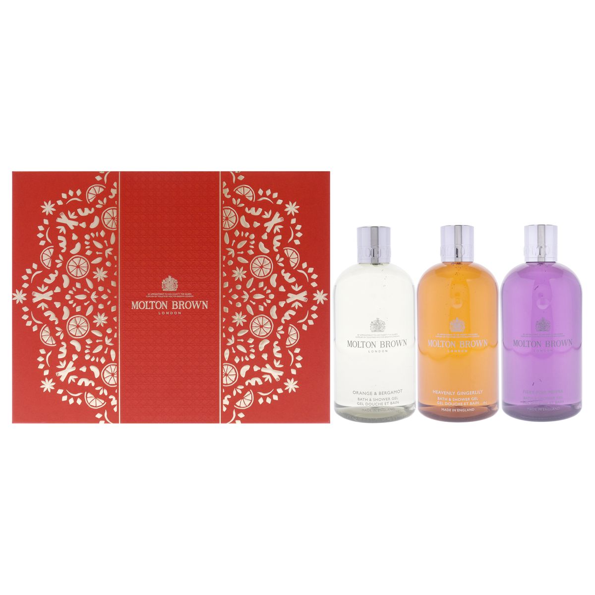 GENERICO - Set de Colección de Cuidado Corporal Floral y Picante 3Pc Molton Brown
