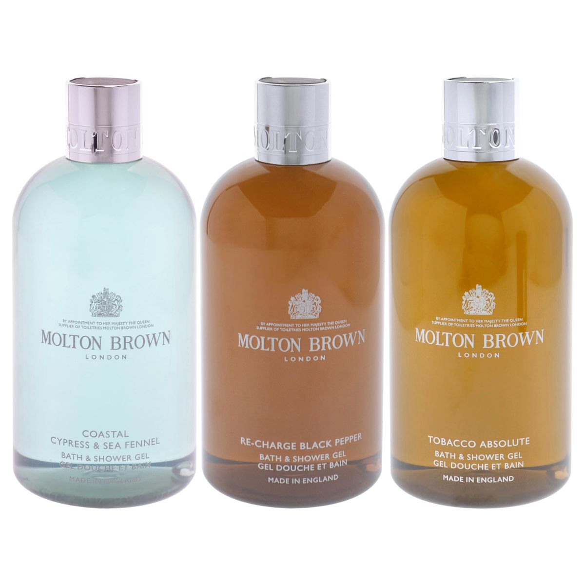 GENERICO - Colección de Cuidado Corporal Amaderado y Aromático 3Pc Molton Brown