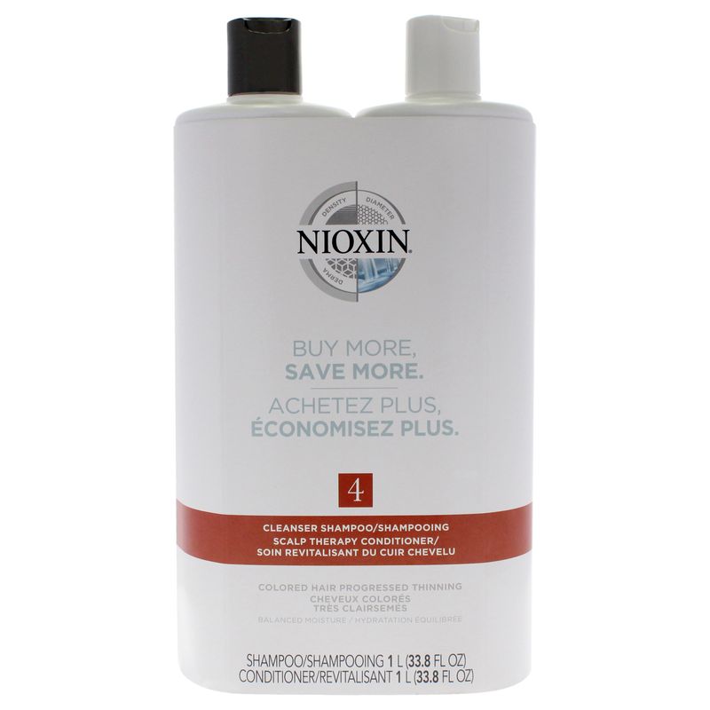 NIOXIN - Dúo del Sistema 4 2Pc Nioxin