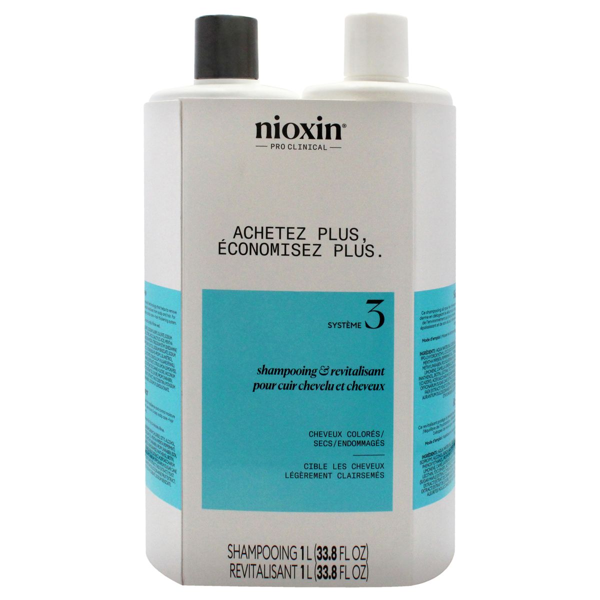 NIOXIN - Dúo del Sistema 3 2 x 1015ml Nioxin