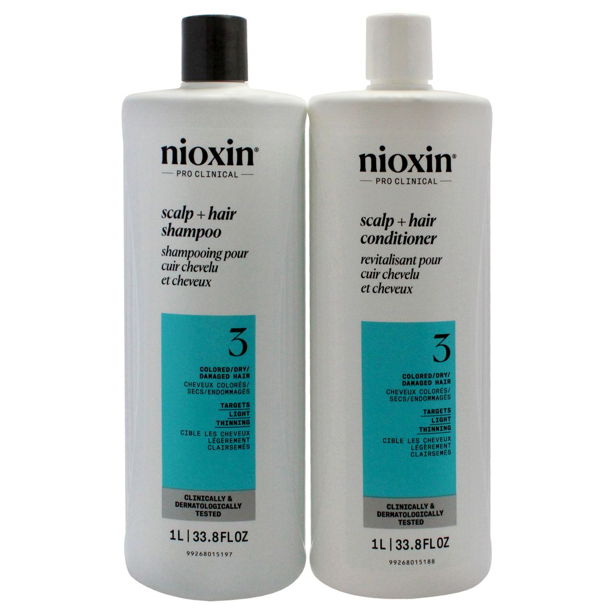 NIOXIN - Dúo del Sistema 3 2 x 1015ml Nioxin
