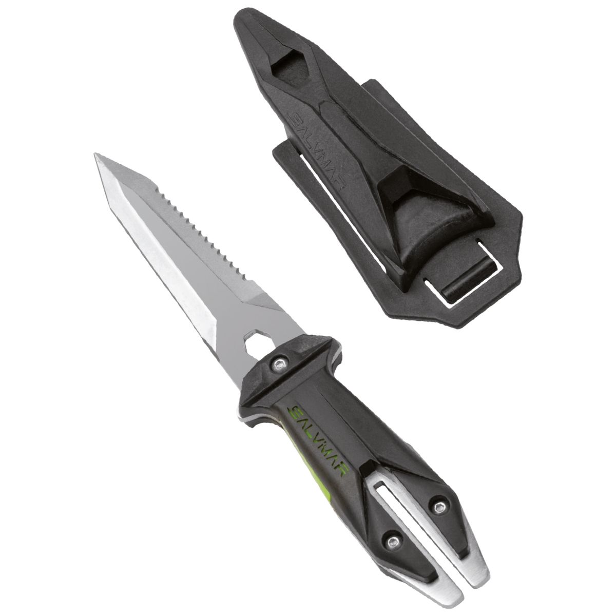 GENERICO - Cuchillo para pesca submarina Goemon Nero Salvimar