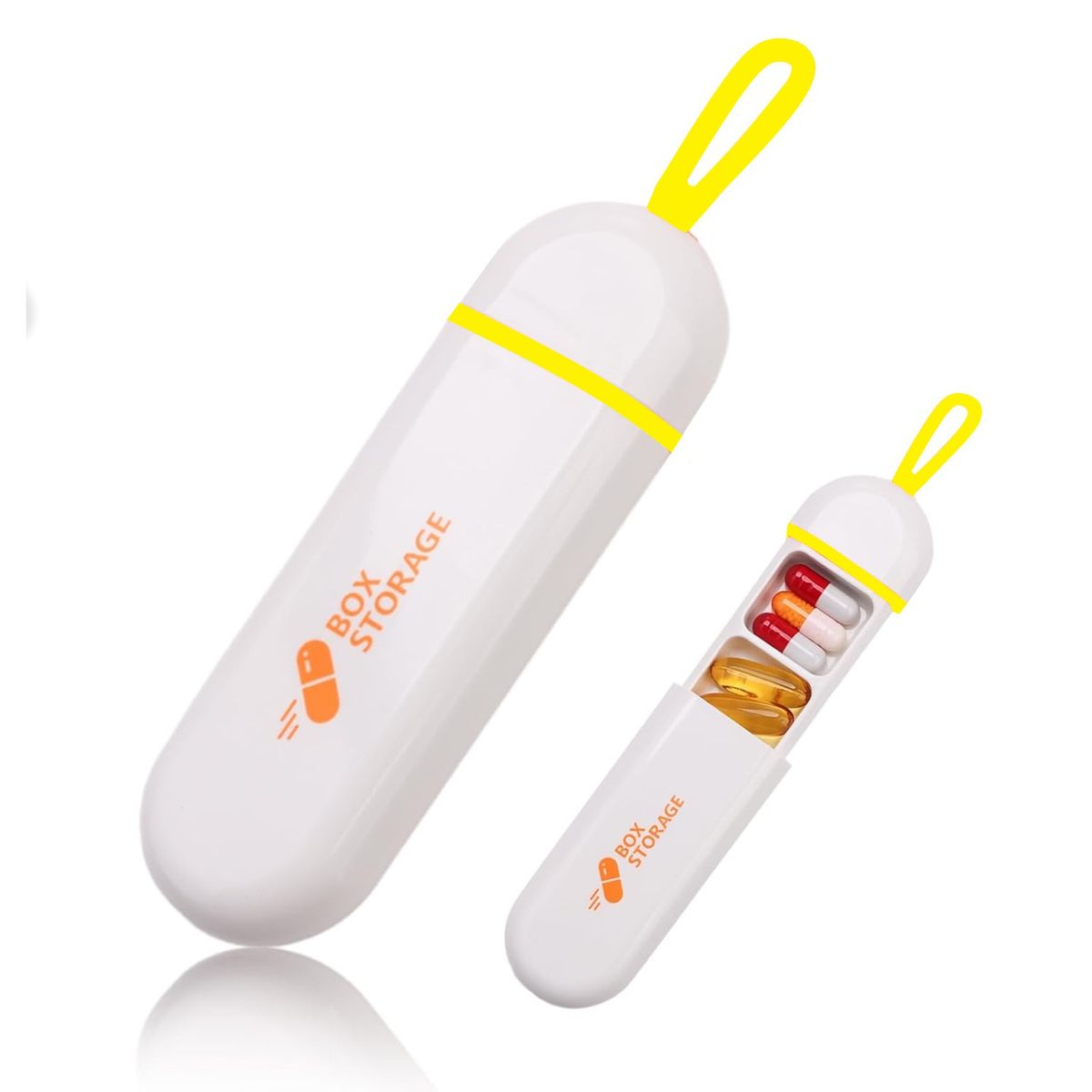 GENERICO - Cortador De Pastillas + 1 Pastillero Semanal + 1 Llavero Pastillero