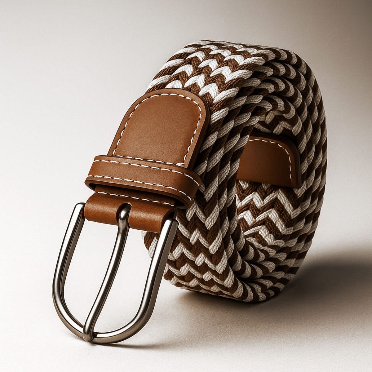 GENERICO - CORREA ELASTICA TRENZADA UNISEX