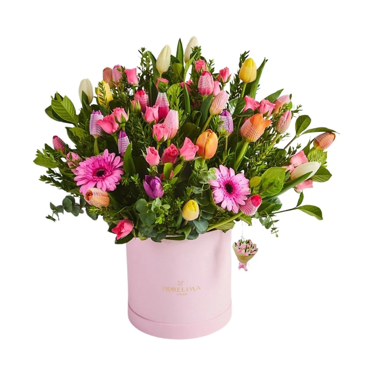 GENERICO - Box 20 tulipanes y Gerberas