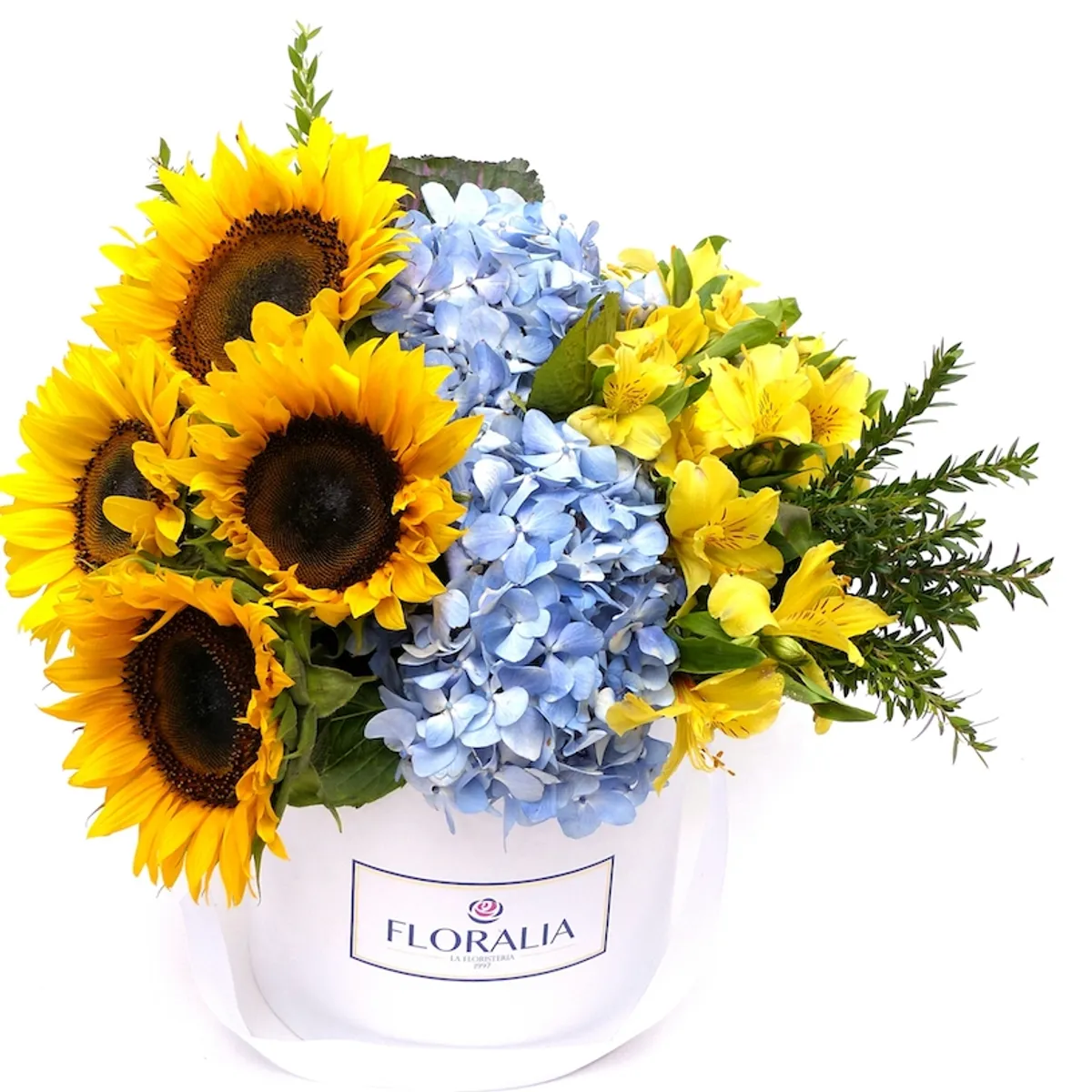 FLORALIA - Arreglo de Flores - Girasoles Mix - Amarillo