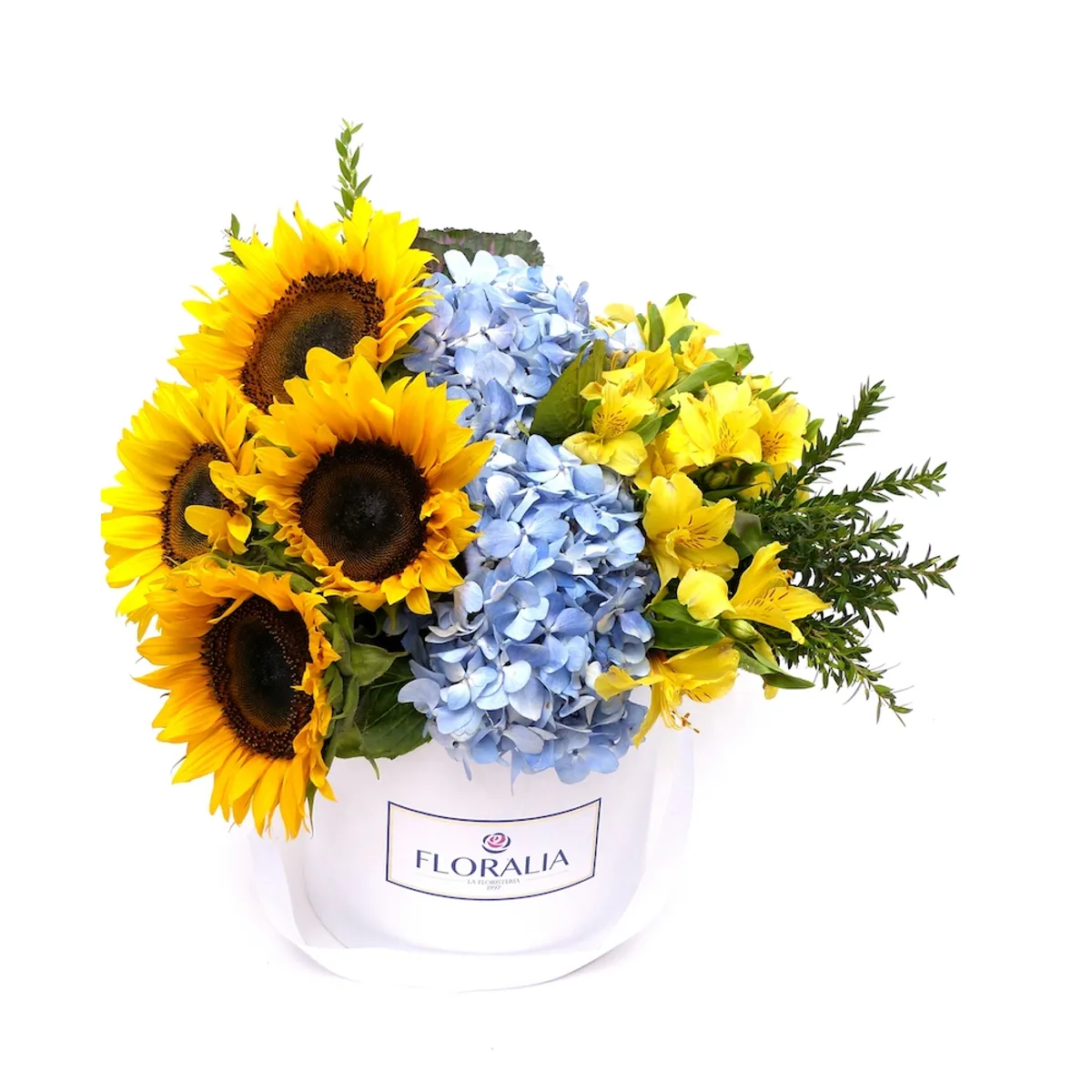 FLORALIA - Arreglo de Flores - Girasoles Mix - Amarillo