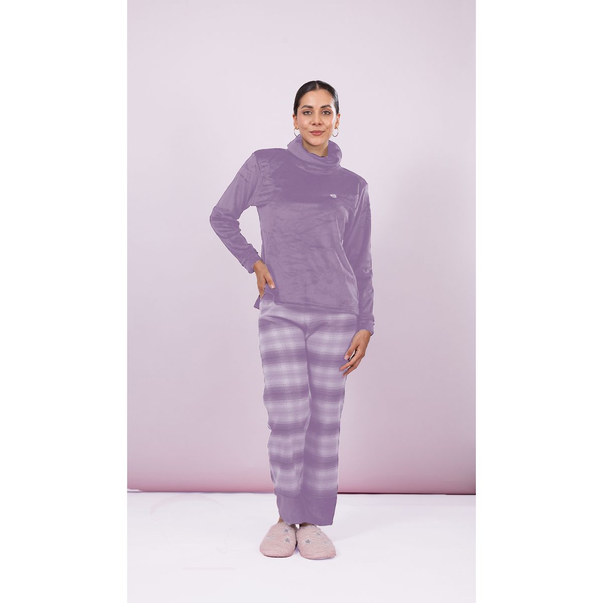 KYM MULTIUSOS - PIJAMA TERCIOPELO MUJER