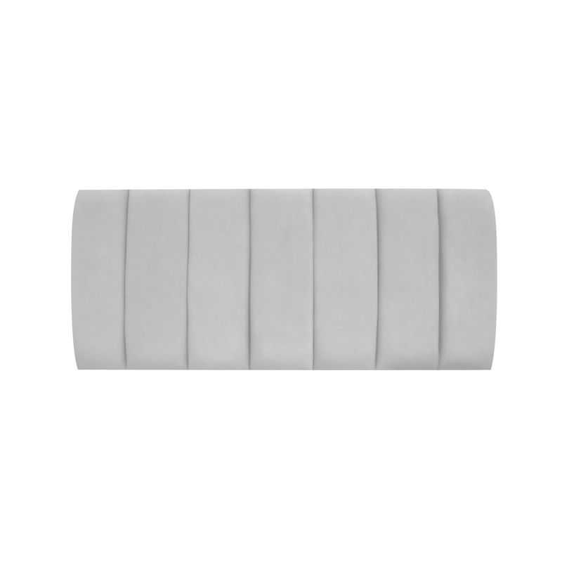 MUEBLES MACRUMO - Cabecera Aurea King 2 tarimas Color Gris claro