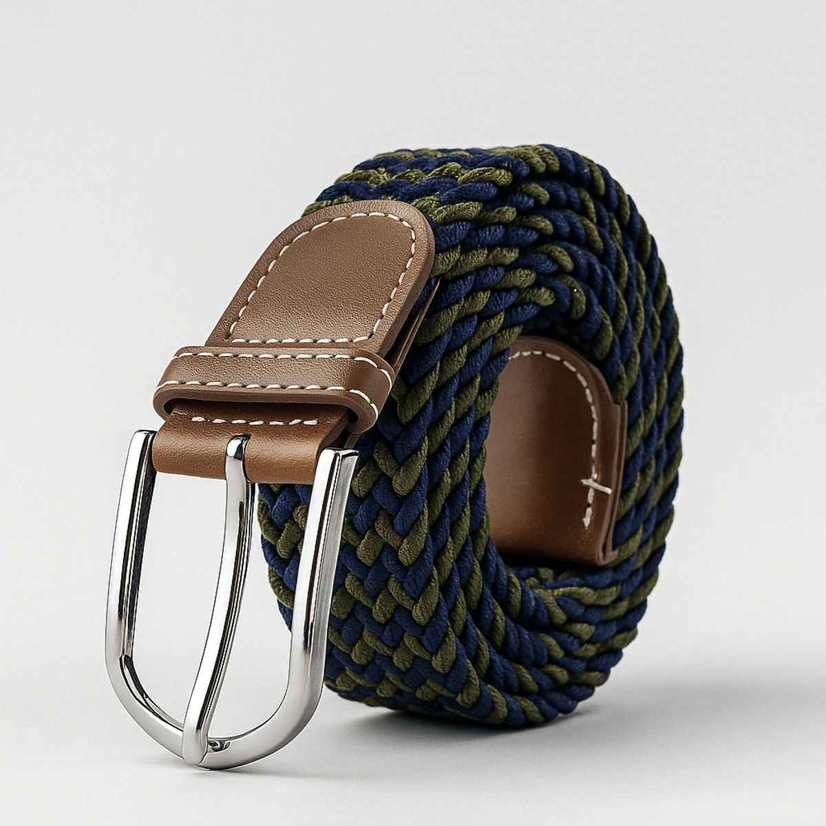 GENERICO - CORREA ELASTICA TRENZADA UNISEX