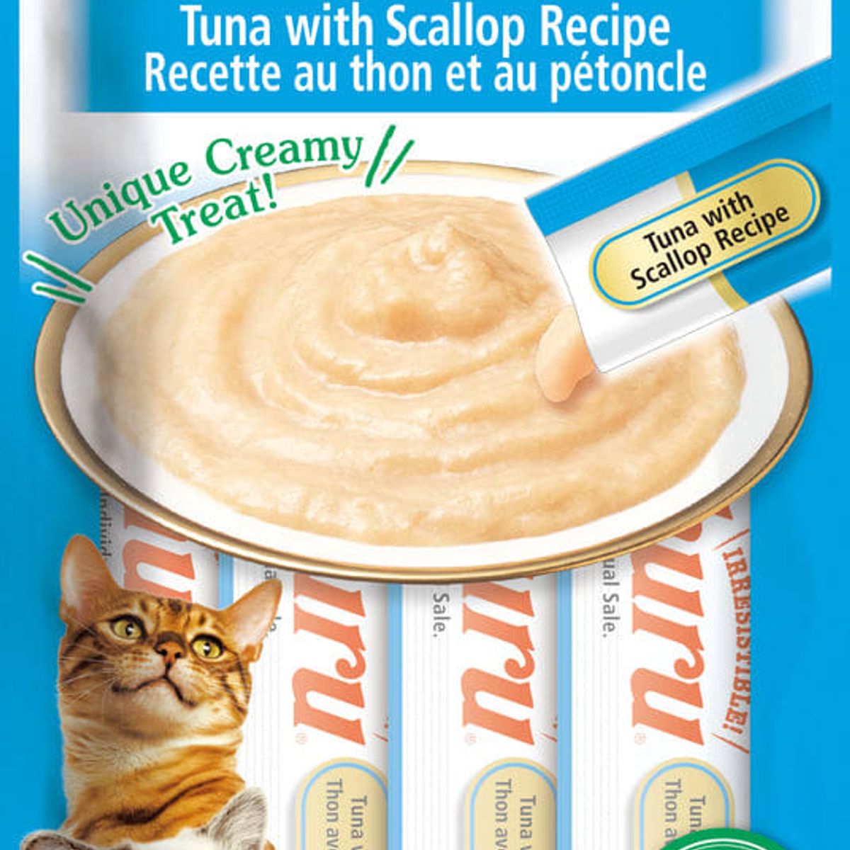 CHURU - Churu Snack Húmedo Para Gatos Atún con Vierias X 4Un