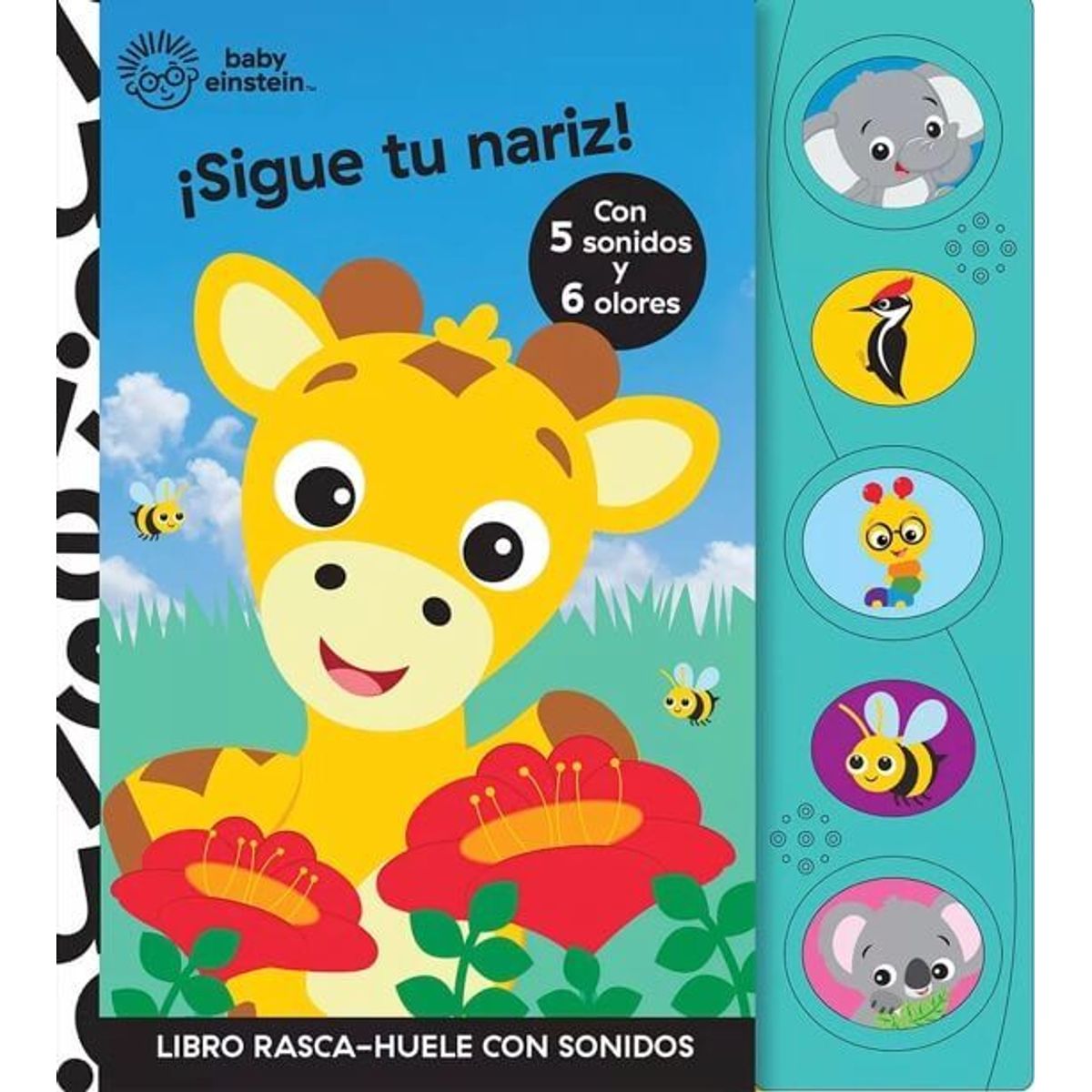 PI KIDS - BABY EINSTEIN ¡SIGUE TU NARIZ CON SONIDOS Y OLORES
