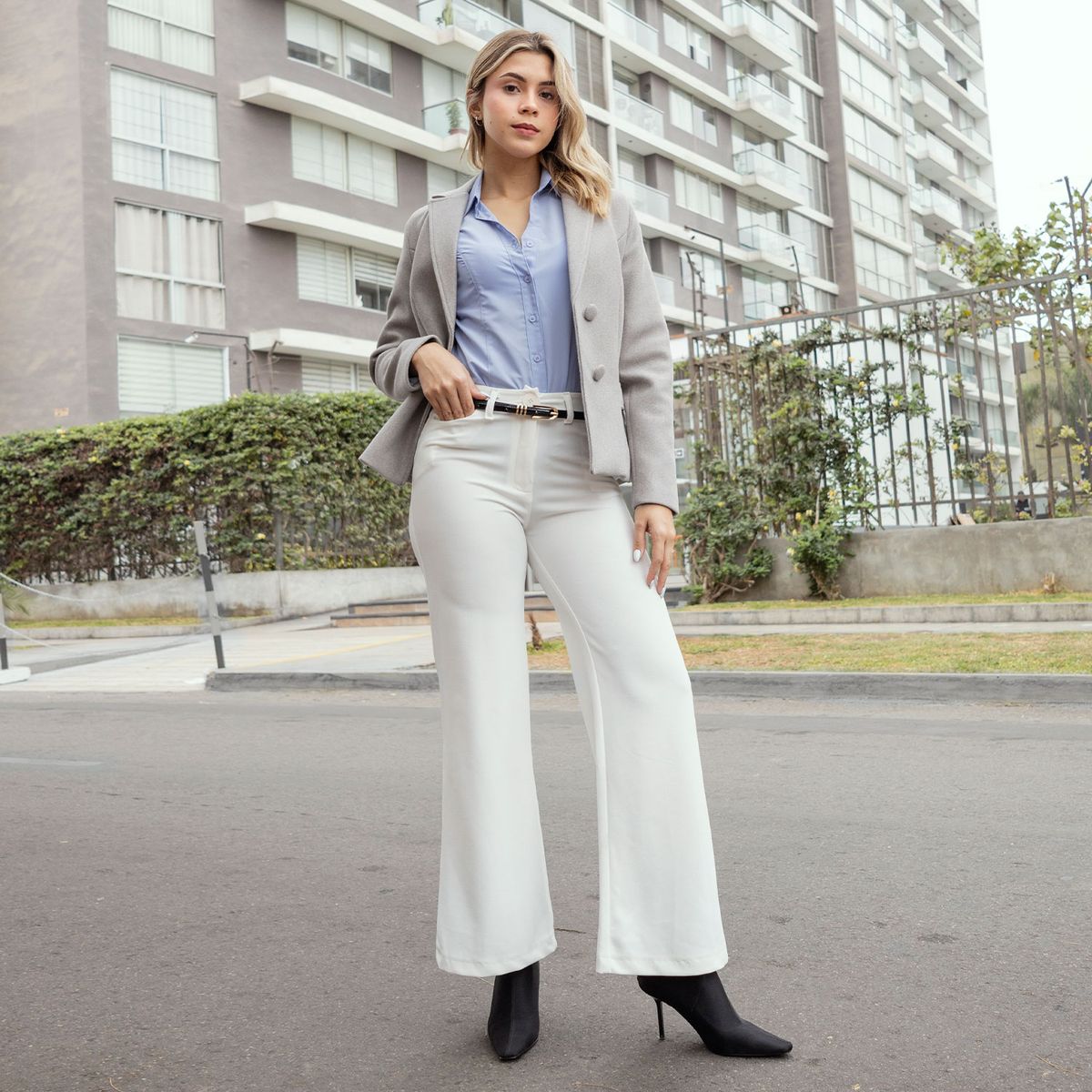 GENERICO - BLAZER DE PAÑO DE MUJER