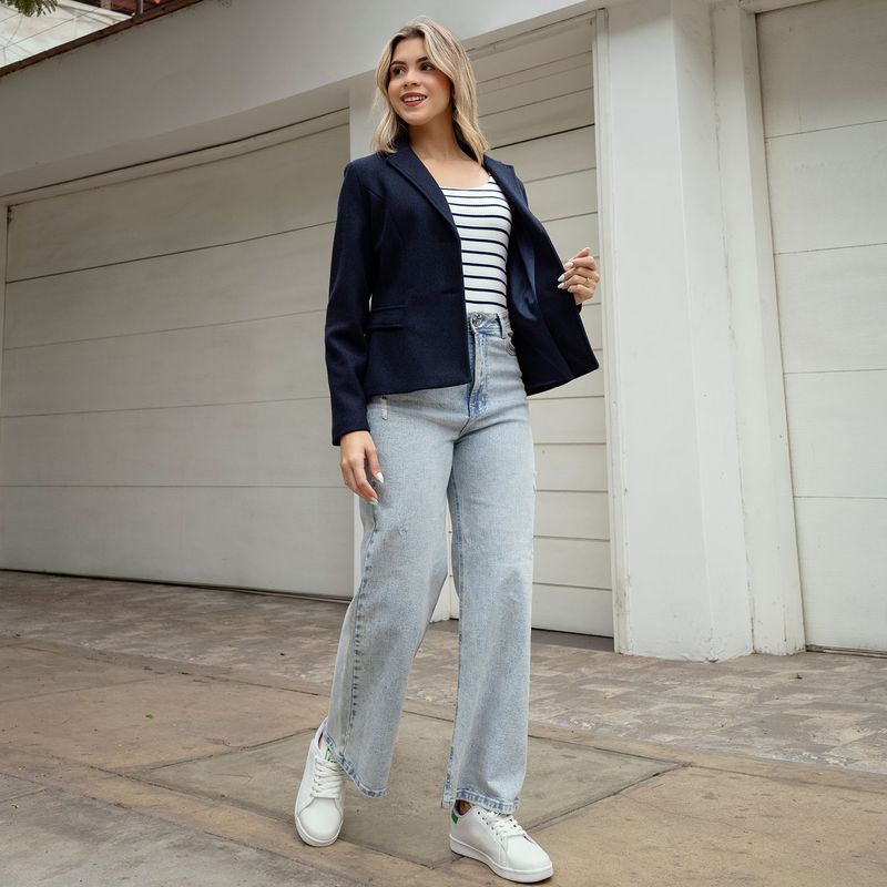 GENERICO - BLAZER DE PAÑO DE MUJER