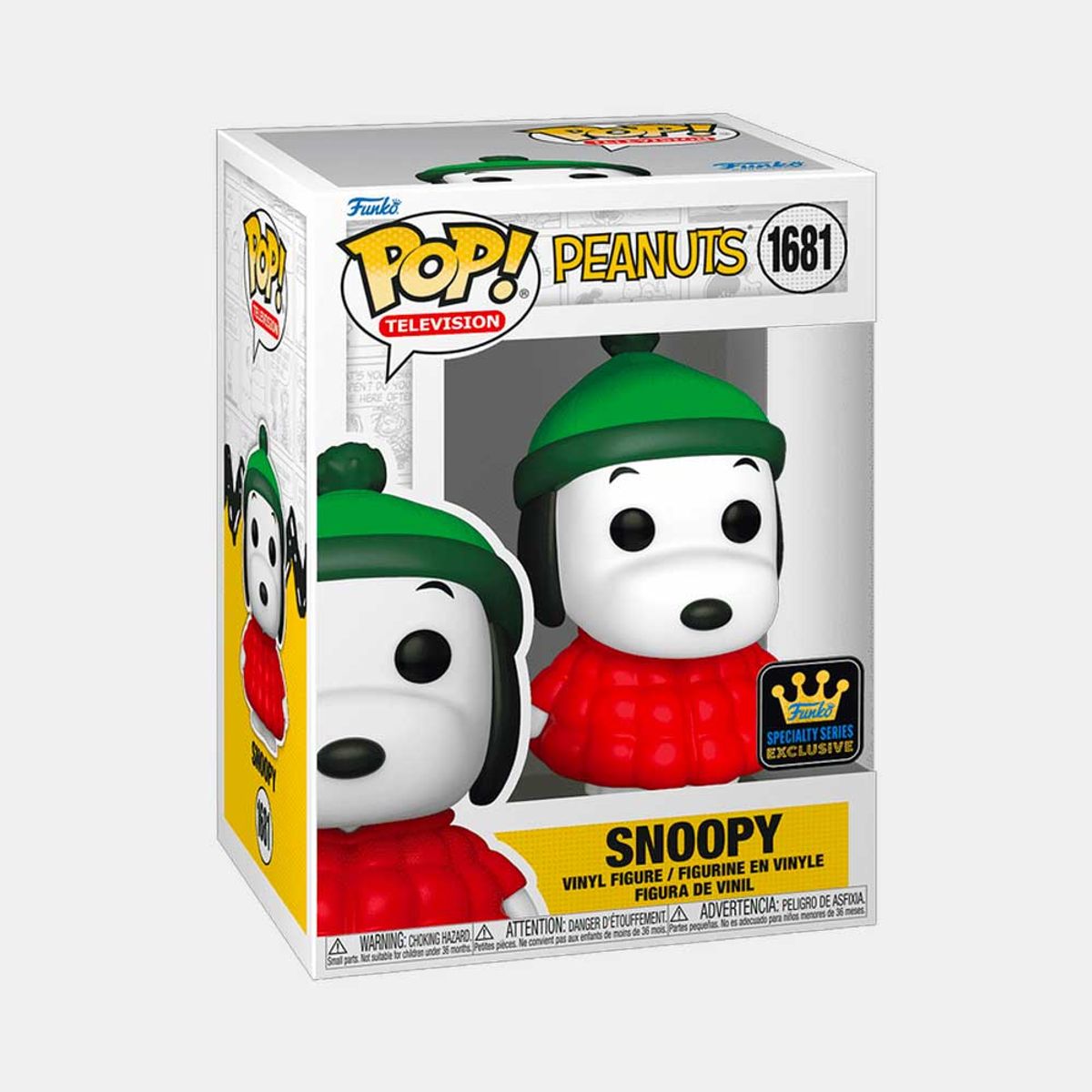 FUNKO - FUNKO POP PEANUTS SNOOPY IN COAT SPECIALTY SERIES EXCLUSIVE