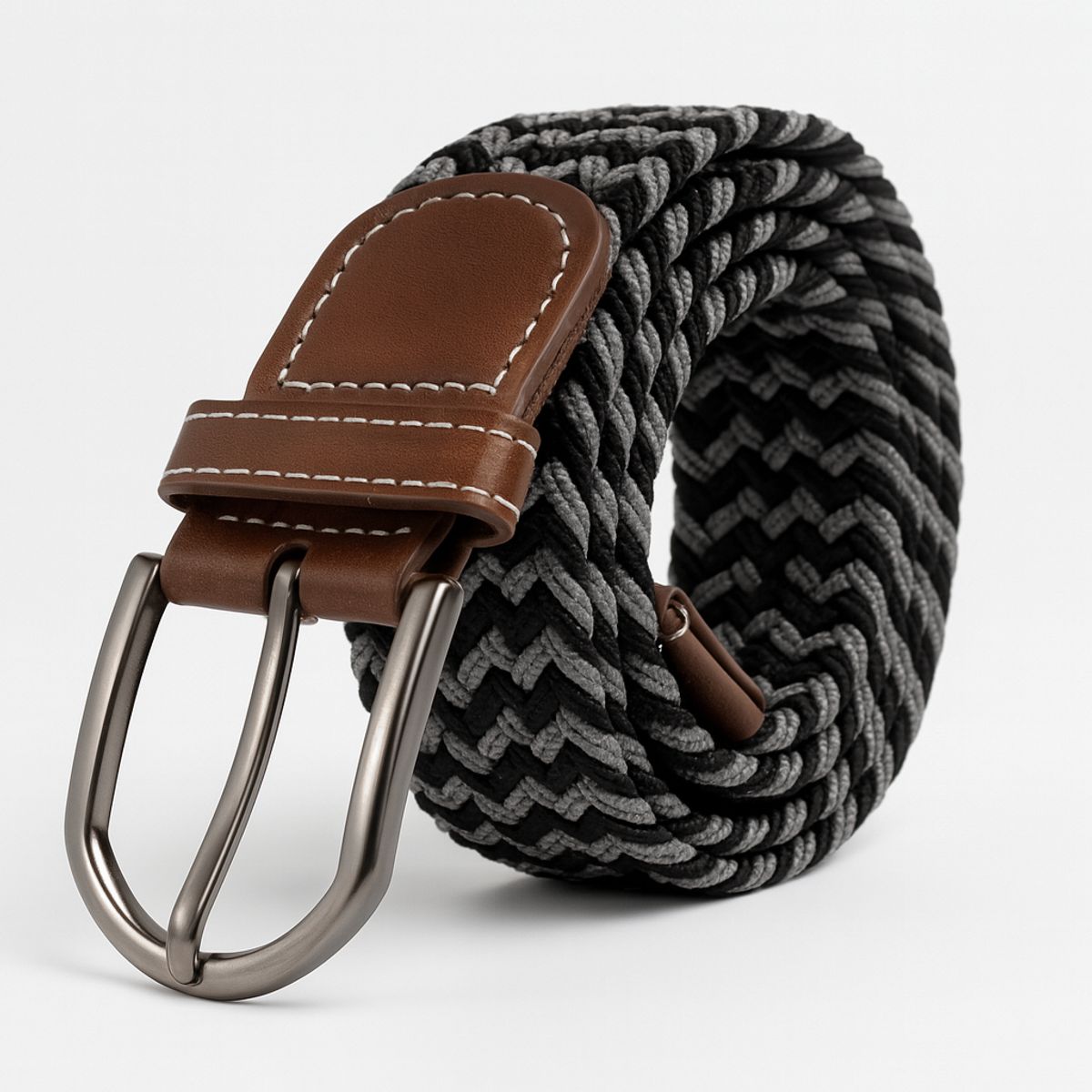 GENERICO - CORREA ELASTICA TRENZADA UNISEX