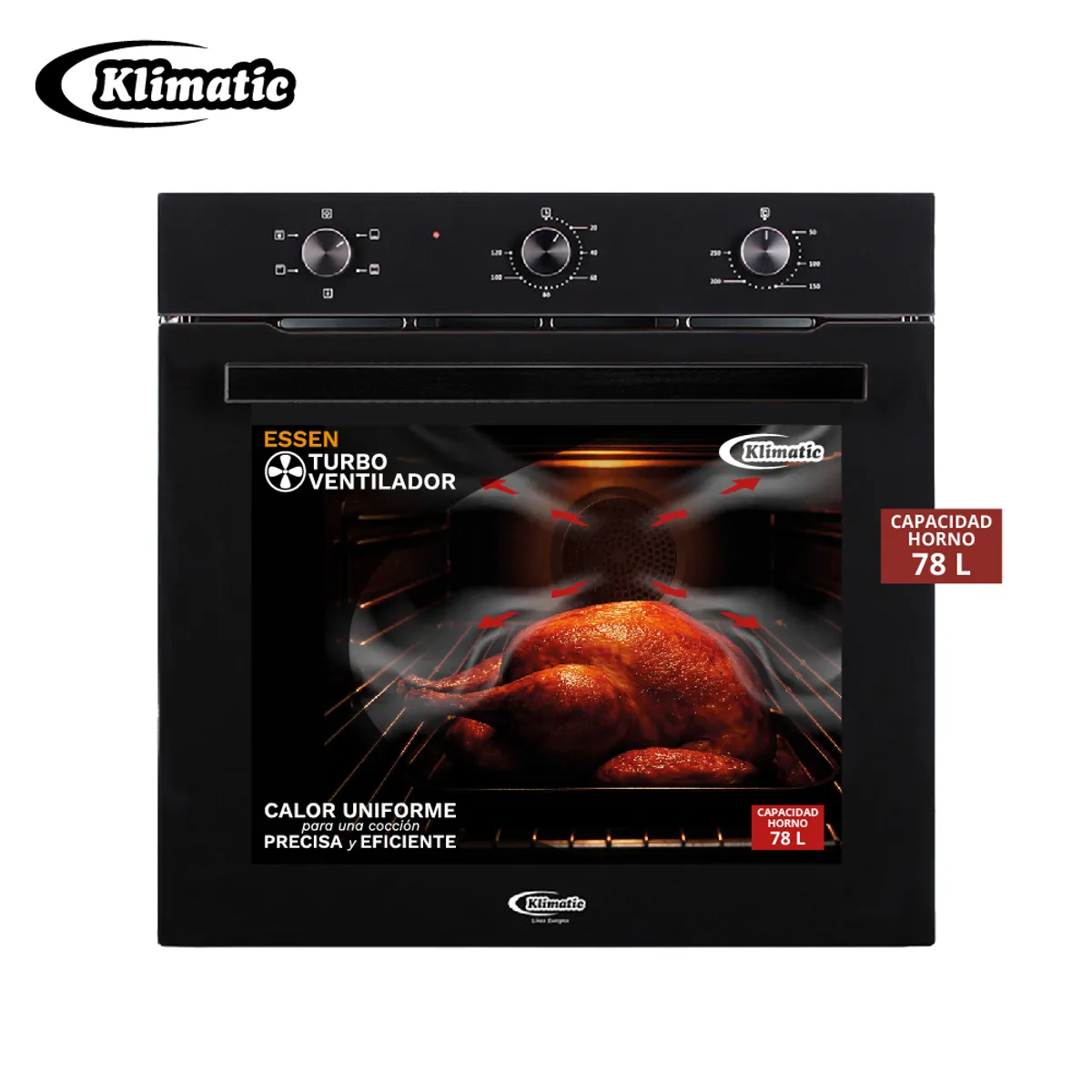 KLIMATIC - Horno Eléctrico Empotrable ESSEN