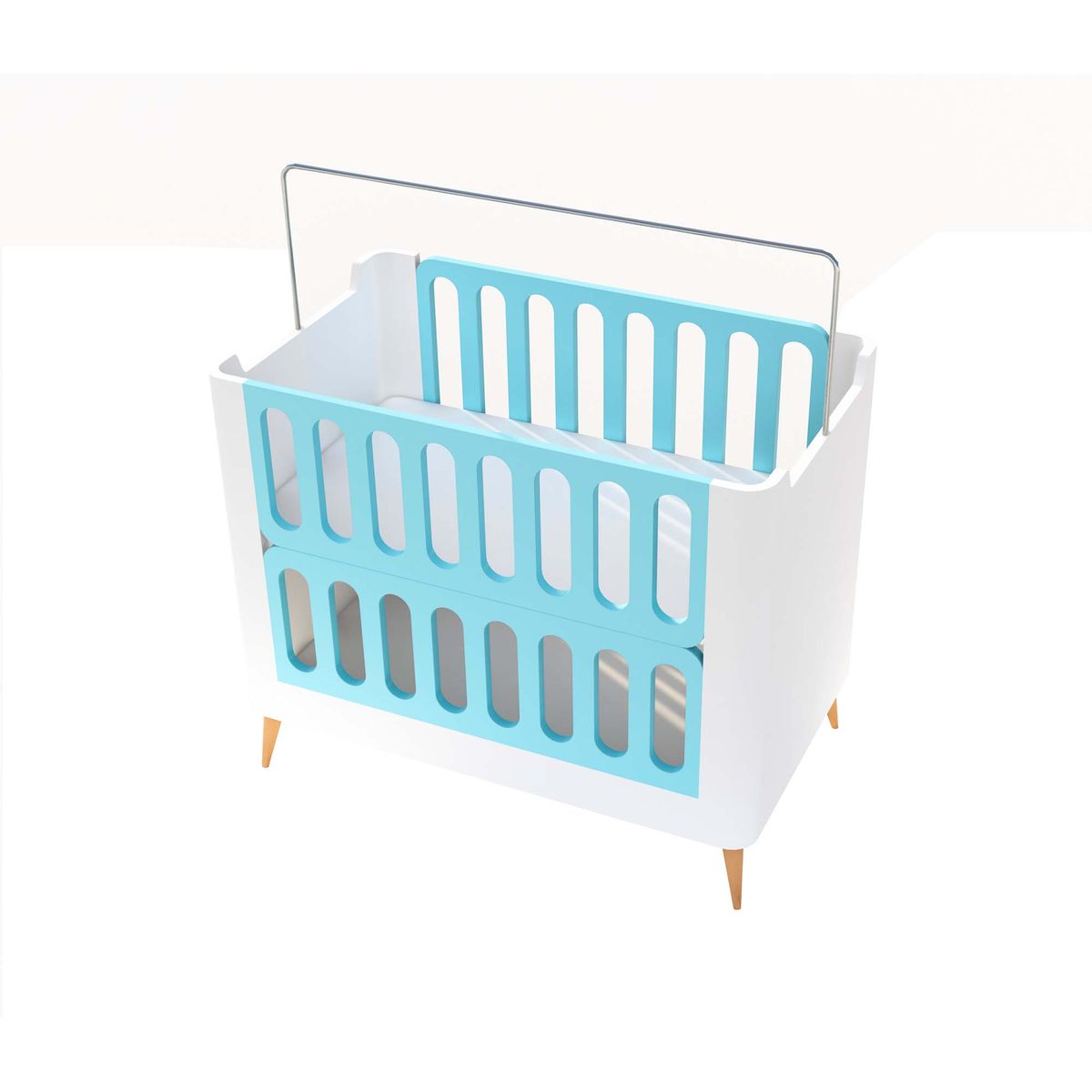 BH BARAKA HOME PREMIUM - Cuna Jez - Celeste