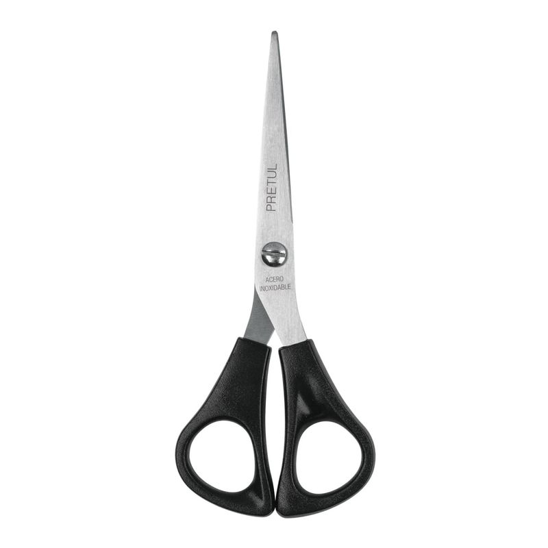 PRETUL - Tijera 6 de acero inoxidable para casa y oficina Pretul