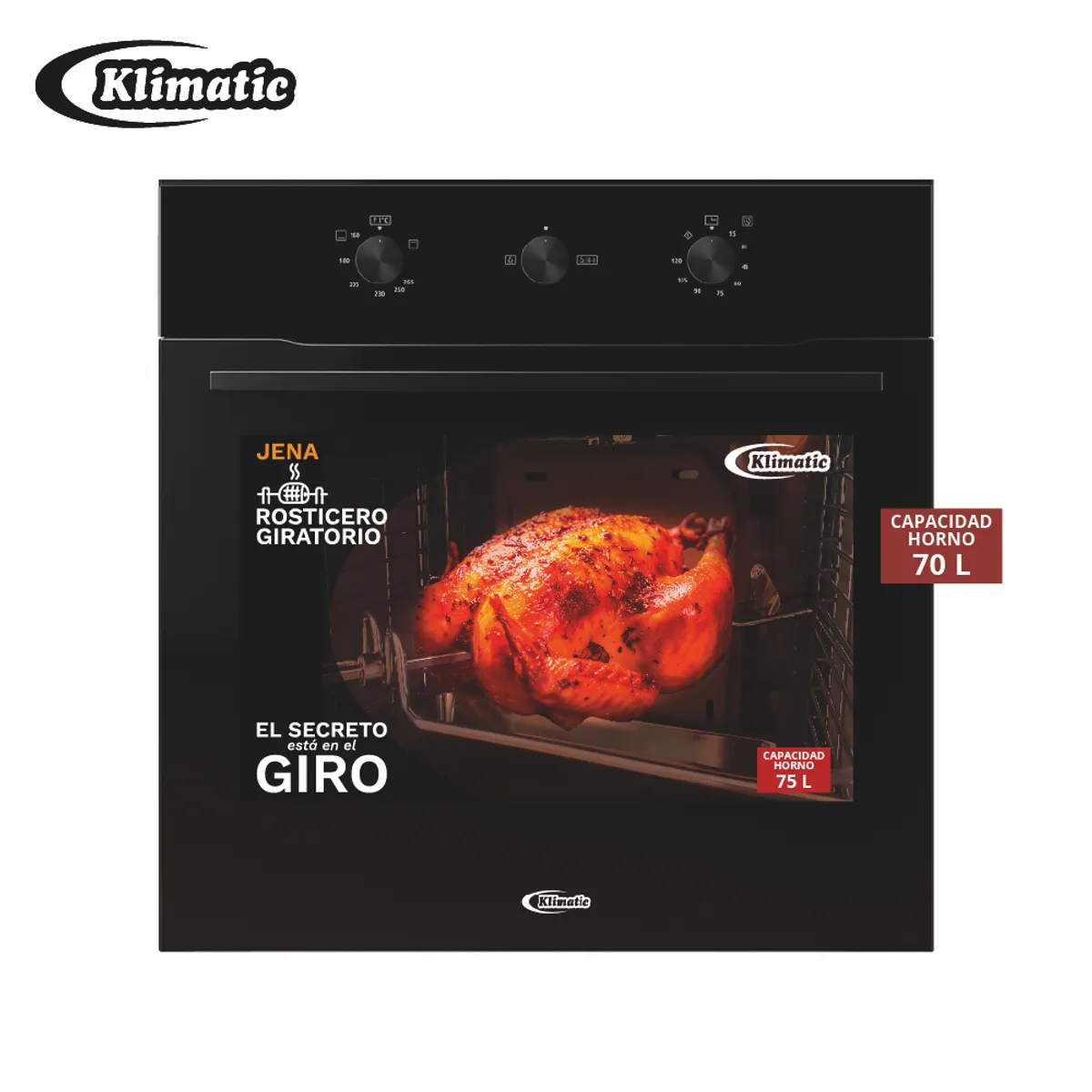 KLIMATIC - Horno Empotrable a Gas - JENNA