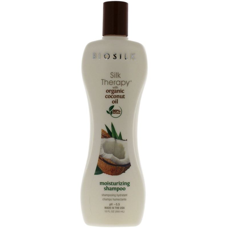 BIOSILK - champú hidratante con aceite de coco-Biosilk-12oz