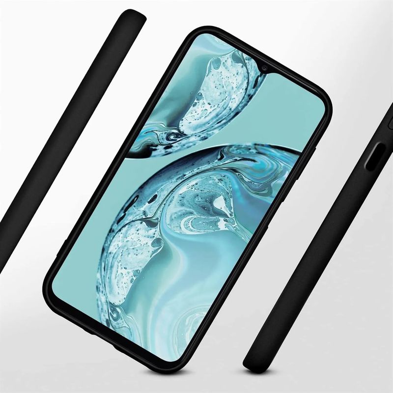 GENERICO - Case Protector para Samsung A13 Silicona Negro