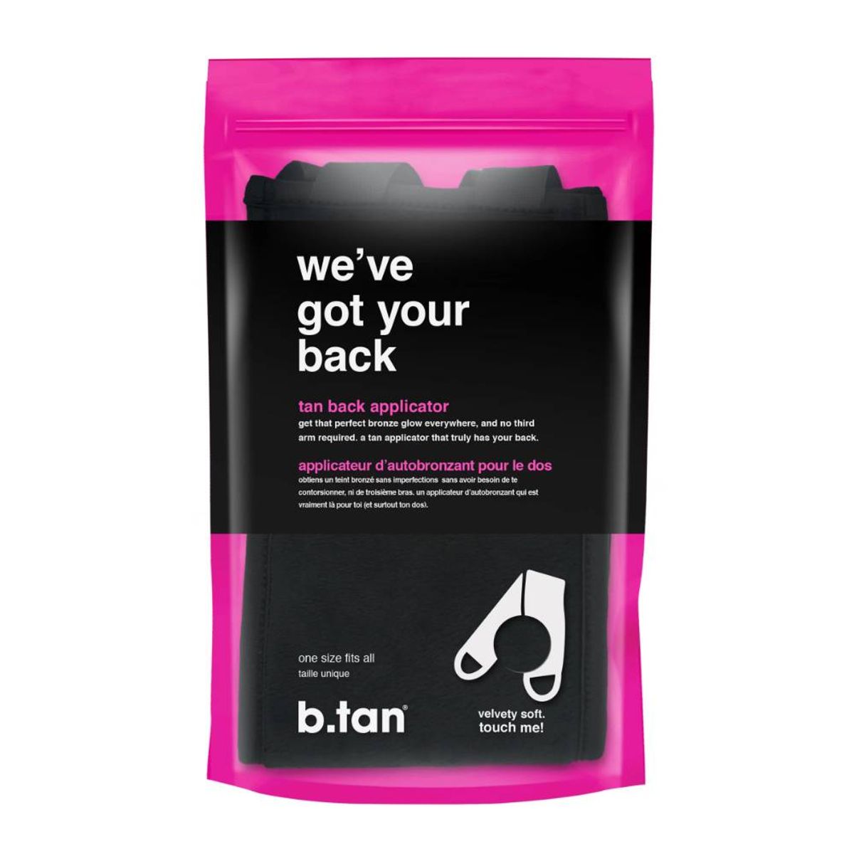 B TAN - Manopla de bronceado para la espalda Weve got your back - B. Tan - 1Pc