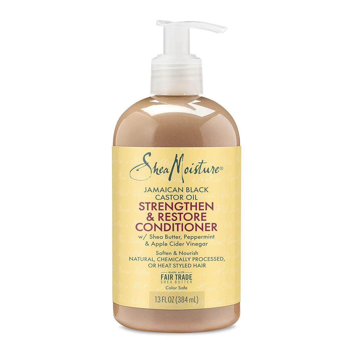 SHEA MOISTURE - Acondicionador para Enjuague Fortalecedor y Restaurador 384ml Shea Moisture