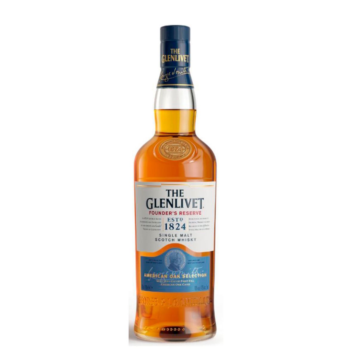 THE GLENLIVET - WHISKY GLENLIVET FOUNDERS RESERVE 700ML