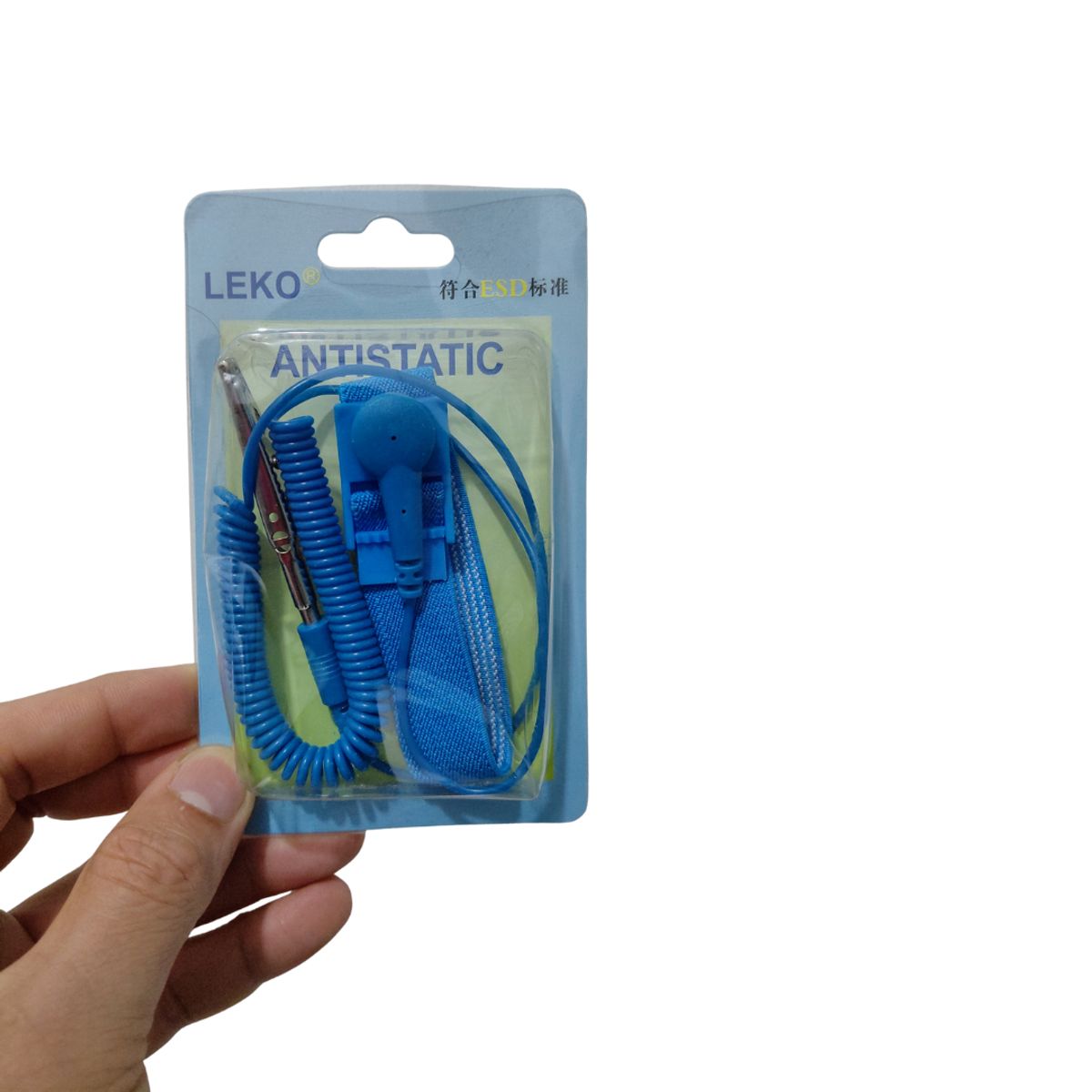 GENERICO - Pulsera Antiestática Cable Protección ESD uso en Electrónica