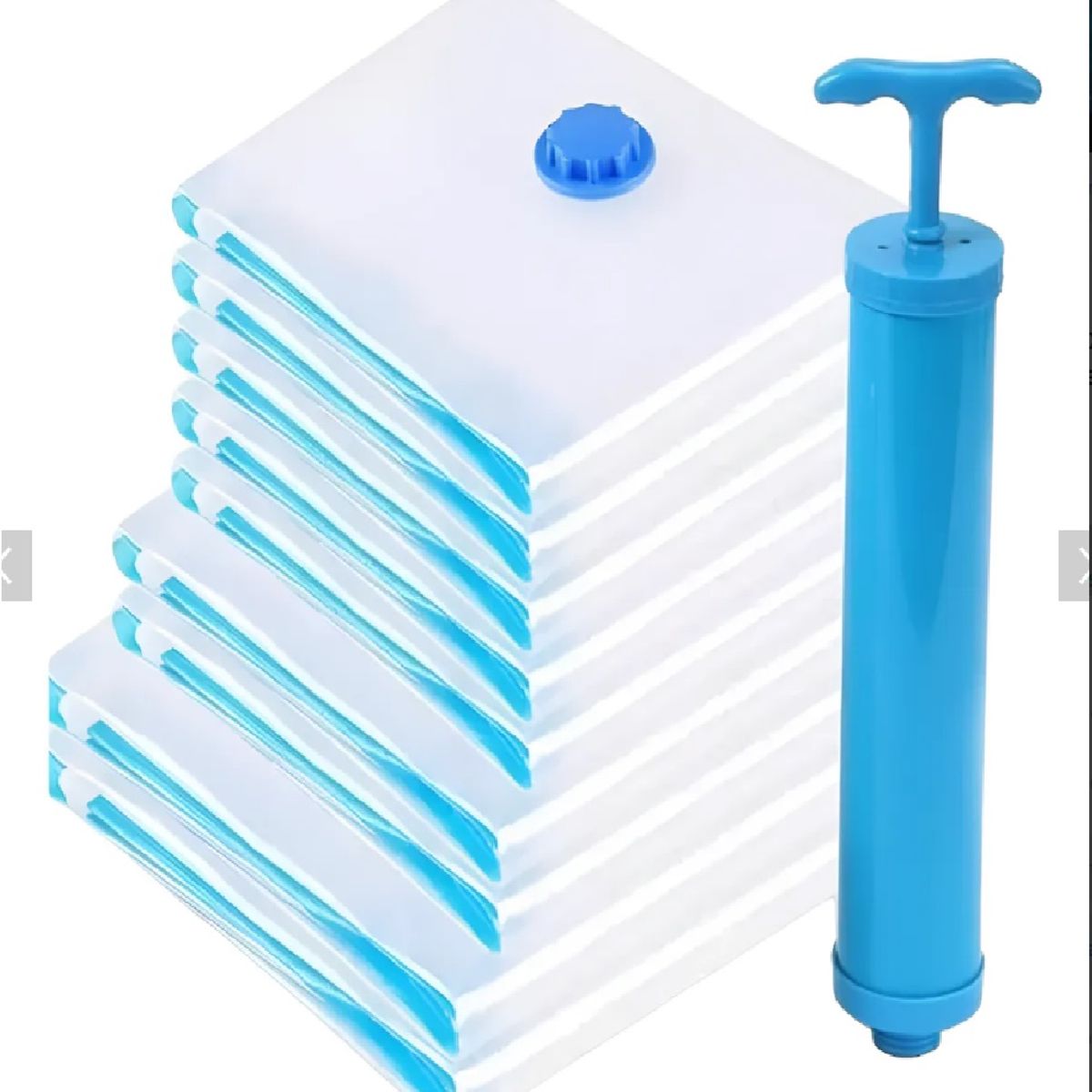 GENERICO - Bolsa Al Vacío 70x100 Cm Pack X 12 Unidades - Ahorra Espacio