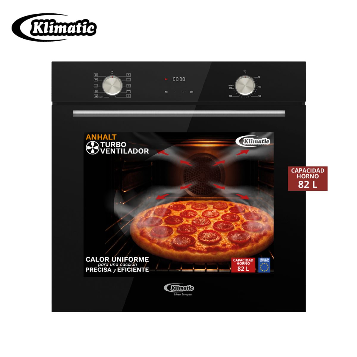 KLIMATIC - Horno Eléctrico Empotrable - ANHALT