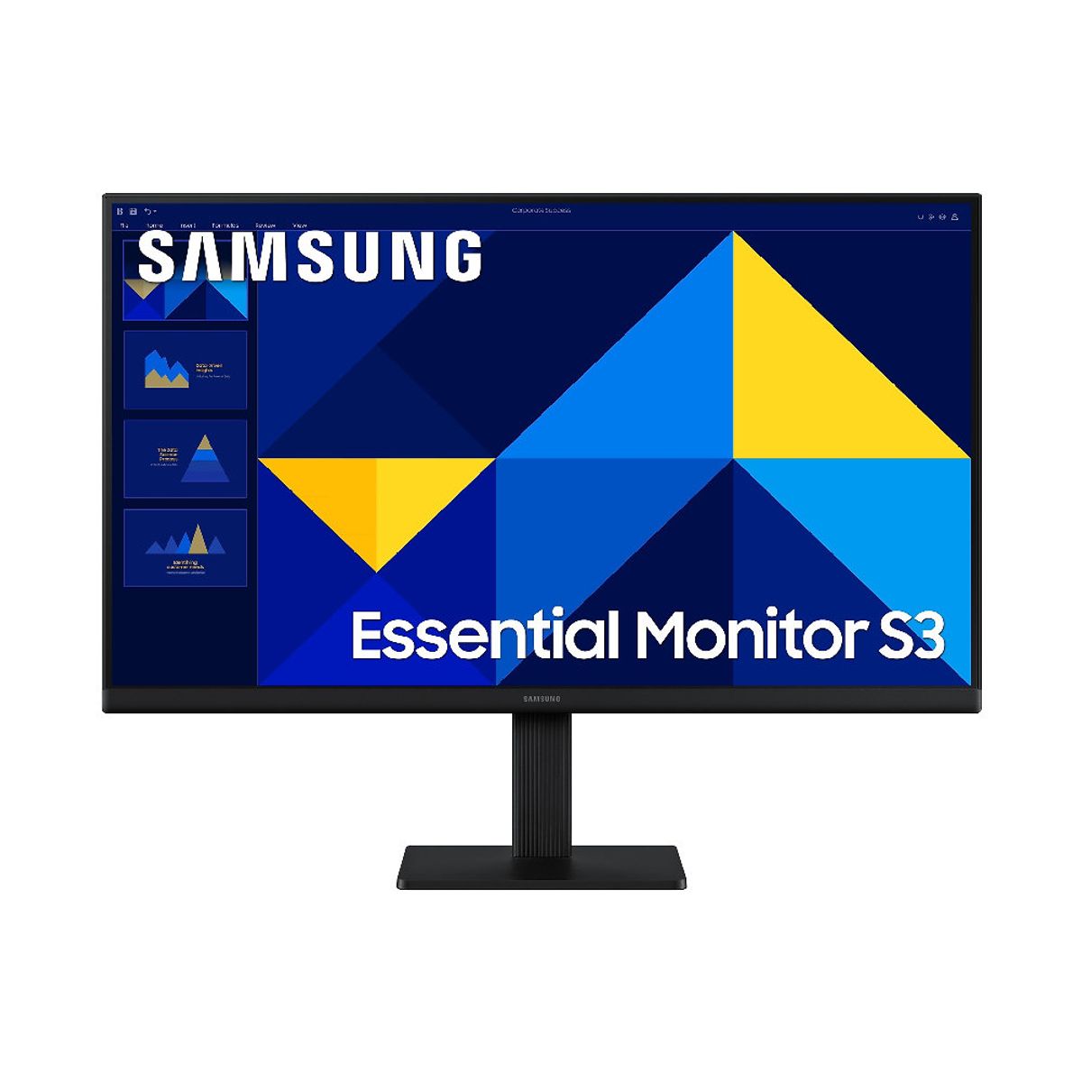 SAMSUNG - Monitor Samsung LS24D300GALXPE Essential S3 24 IPS FHD 100Hz 5ms