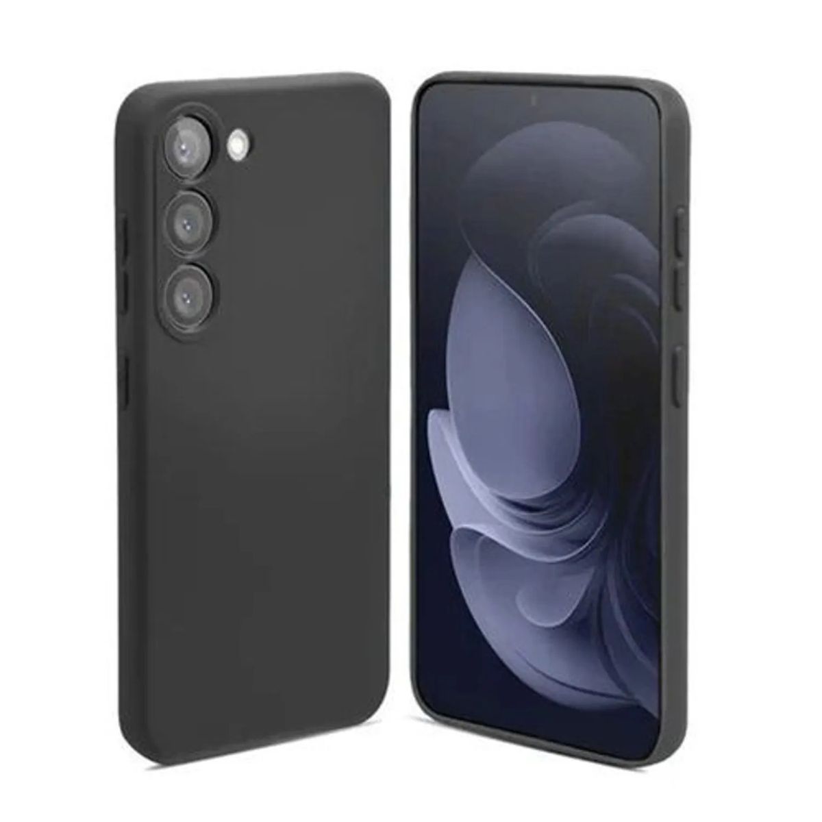 GENERICO - Case Protector para Samsung S24 PLUS Silicona Negro