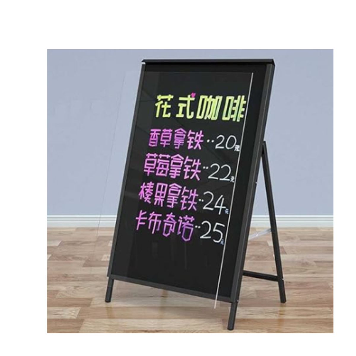 GENERICO - PIZARRA PEDESTAL NEGRA