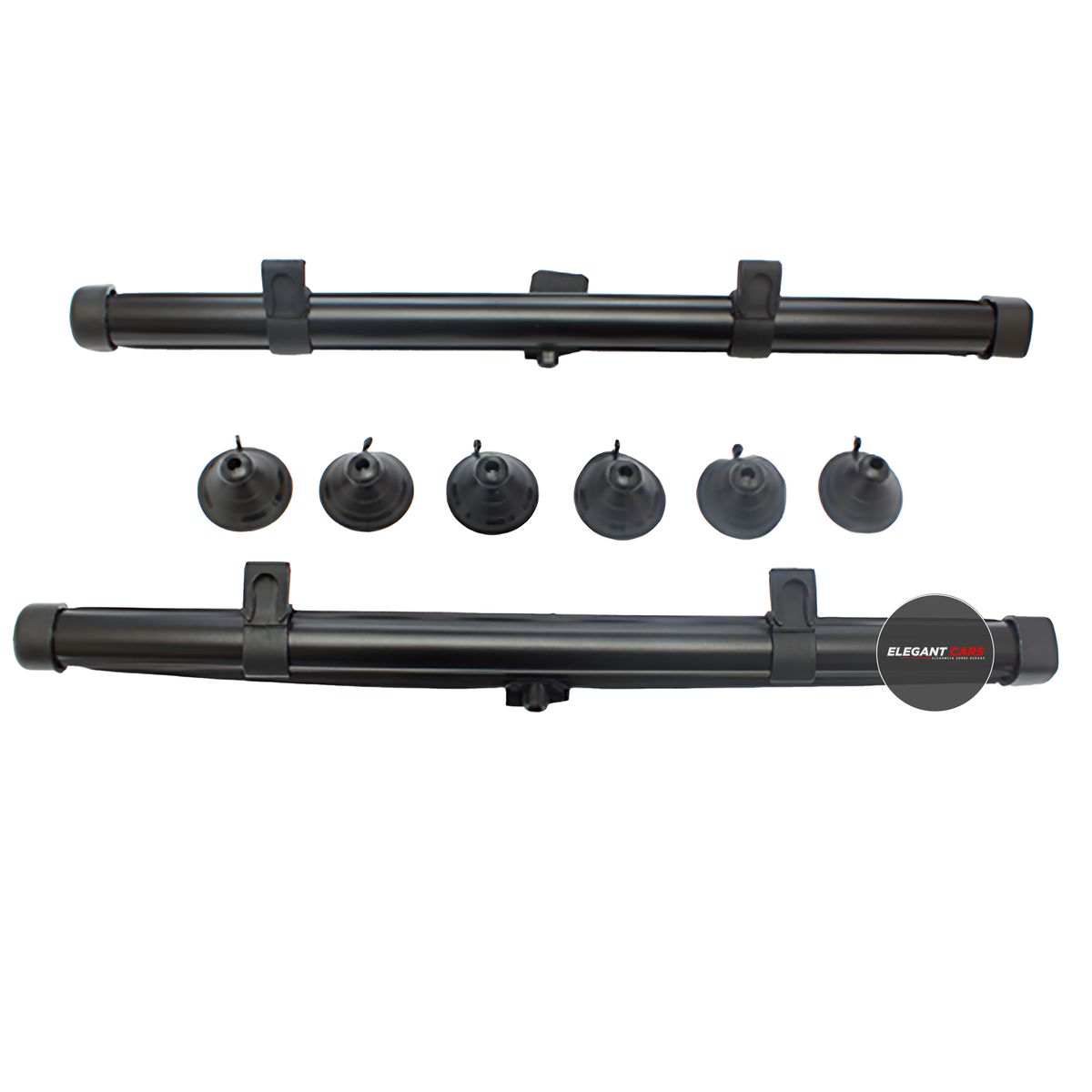 GENERICO - Tapasol Enrollable Universal negro 4045CM 2pcs