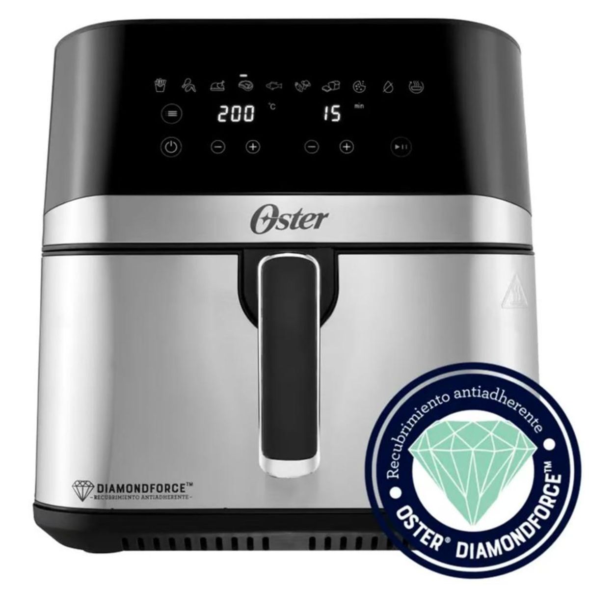 OSTER - Freidora de Aire Digital 7.5 Lts Oster CKSTAF75WDSSDF