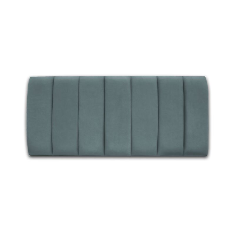 MUEBLES MACRUMO - Cabecera Aurea de 2 Plz- Color Gris Oscuro