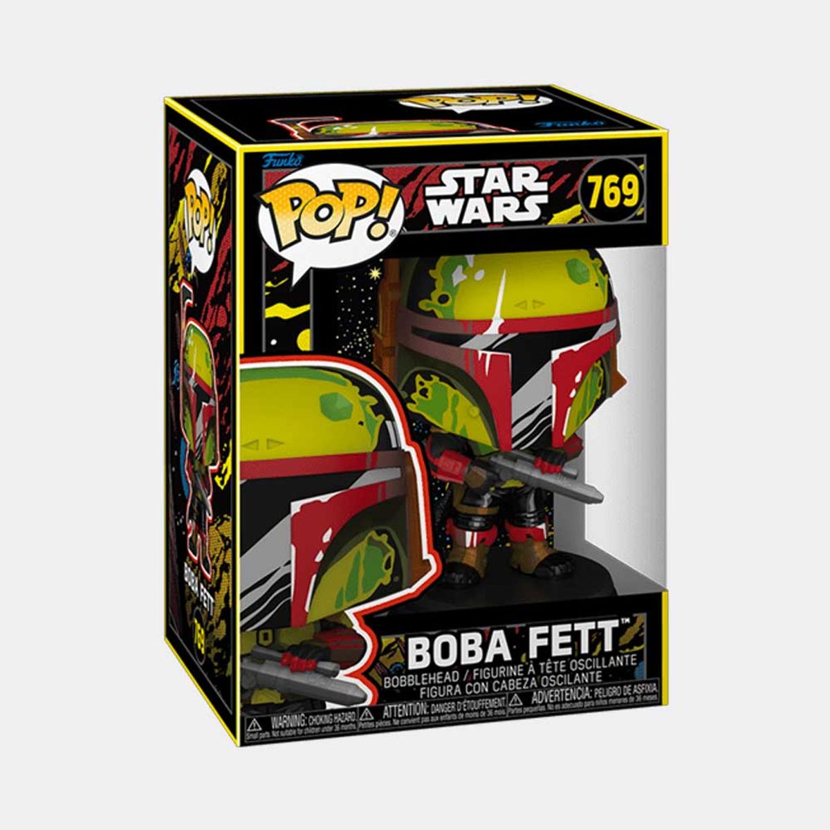FUNKO - FUNKO POP STAR WARS THE BOOK OF BOBA FETT - BOBA FETT RETRO