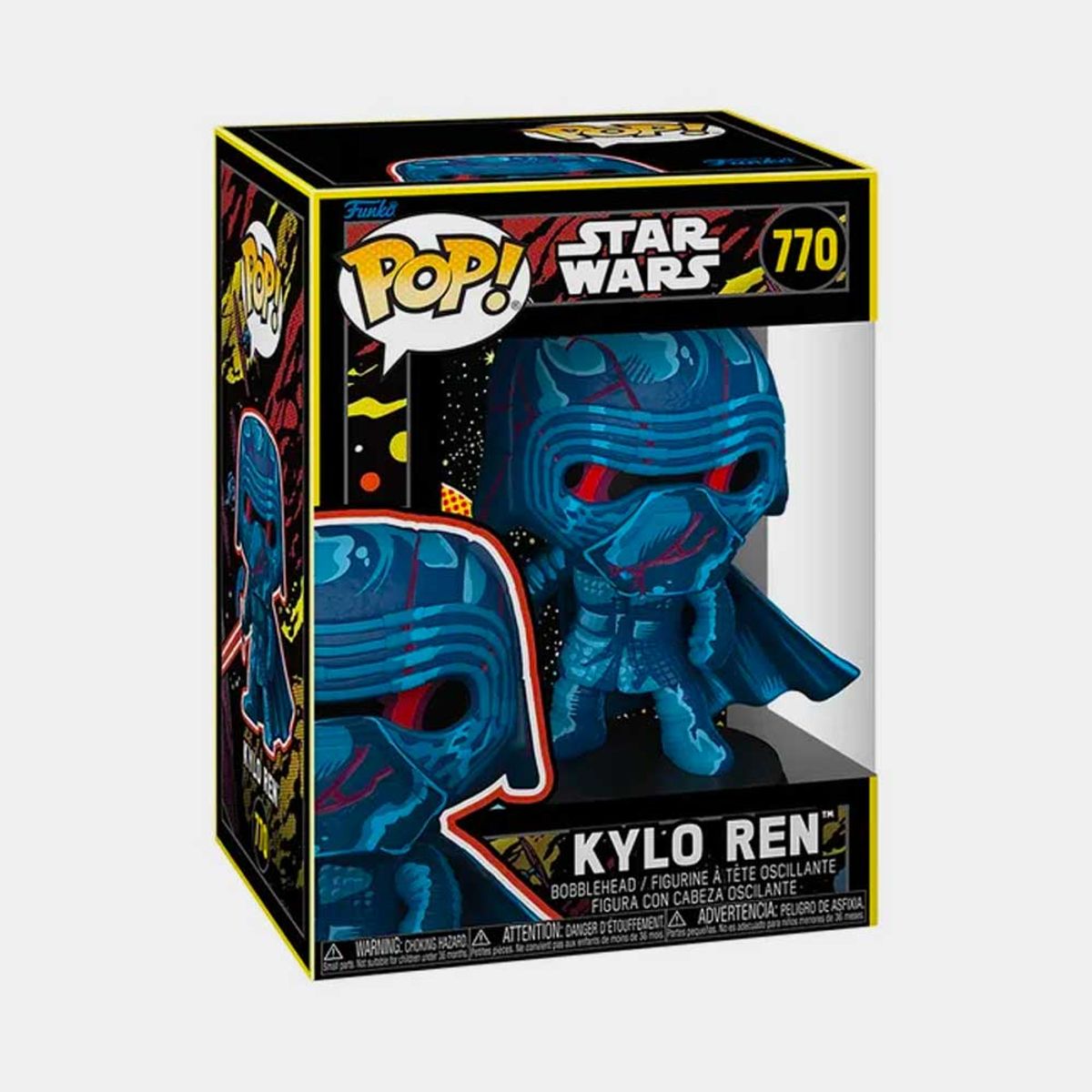 FUNKO - FUNKO POP STAR WARS THE FORCE AWAKENS - KYLO REN RETRO