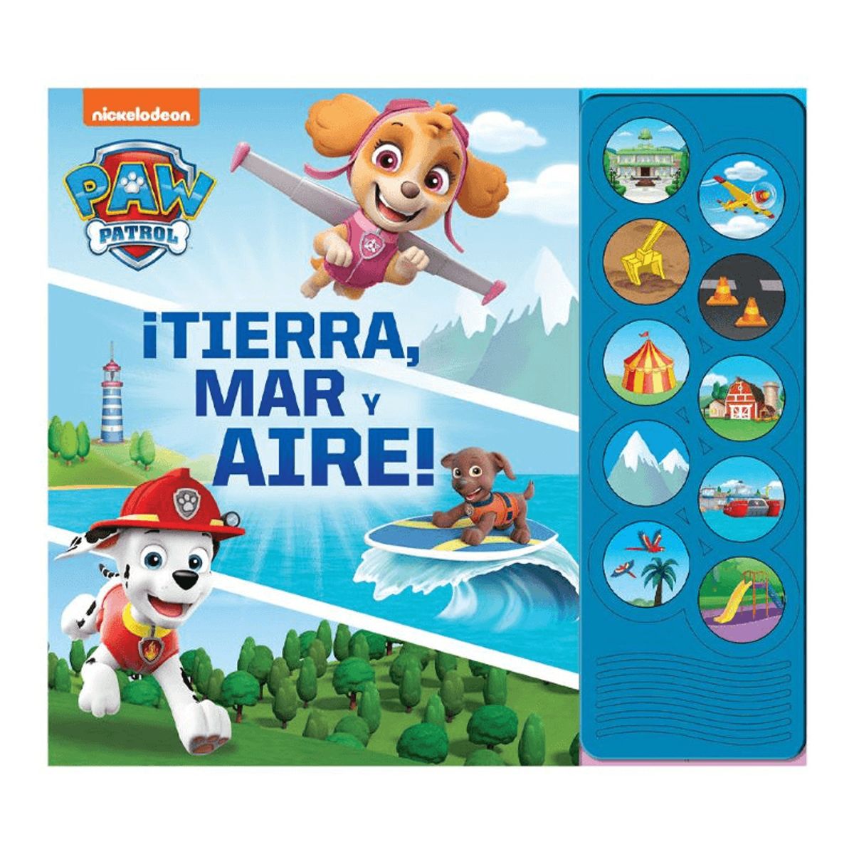 PI KIDS - PAW PATROL NICKELODEON TIERRA MAR Y AIRE