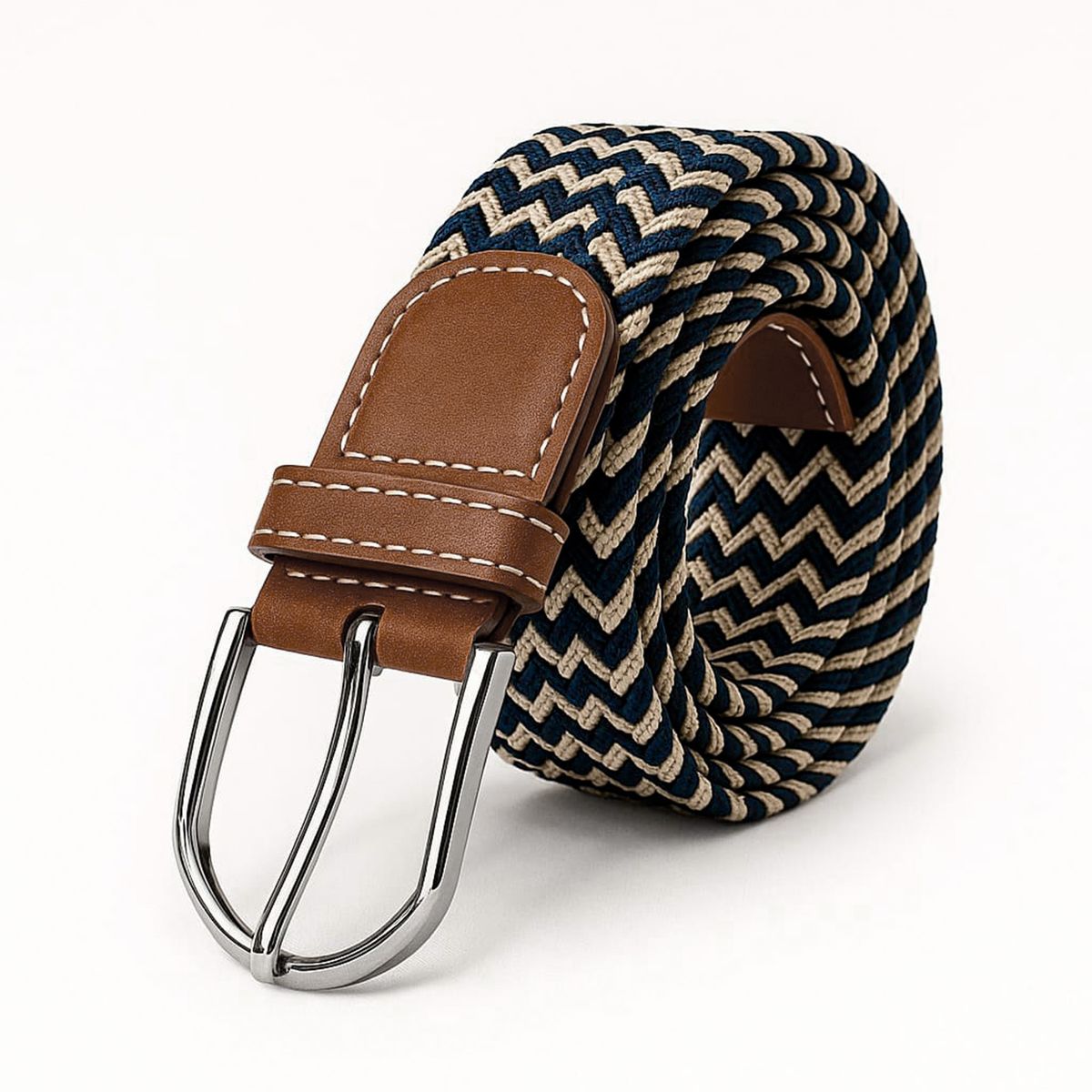 GENERICO - CORREA ELASTICA TRENZADA UNISEX