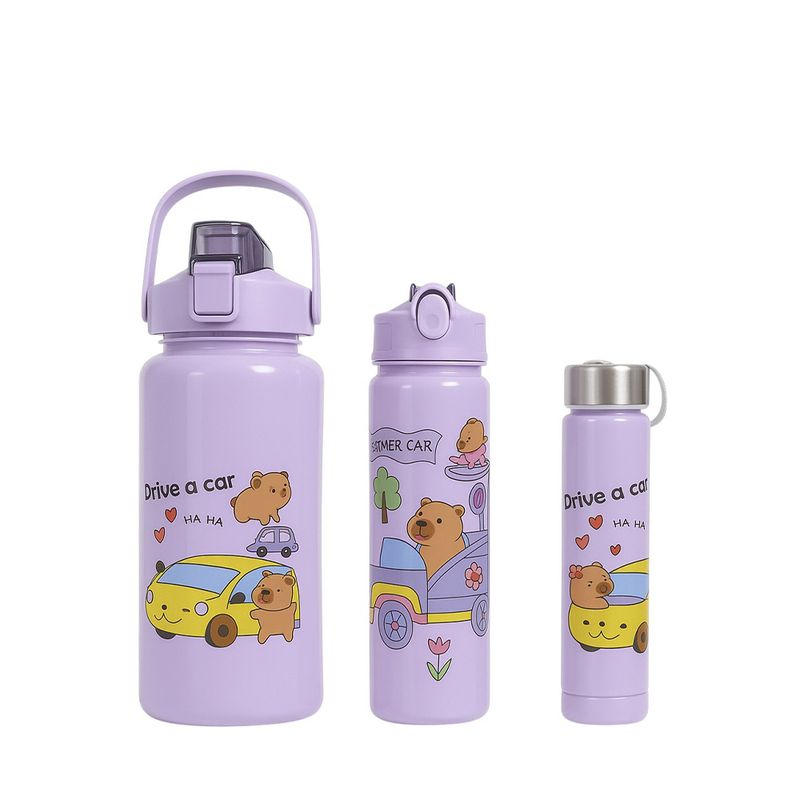 GENERICO - Tomatodo Capibara A-3889 2LT 3 en 1 Morado