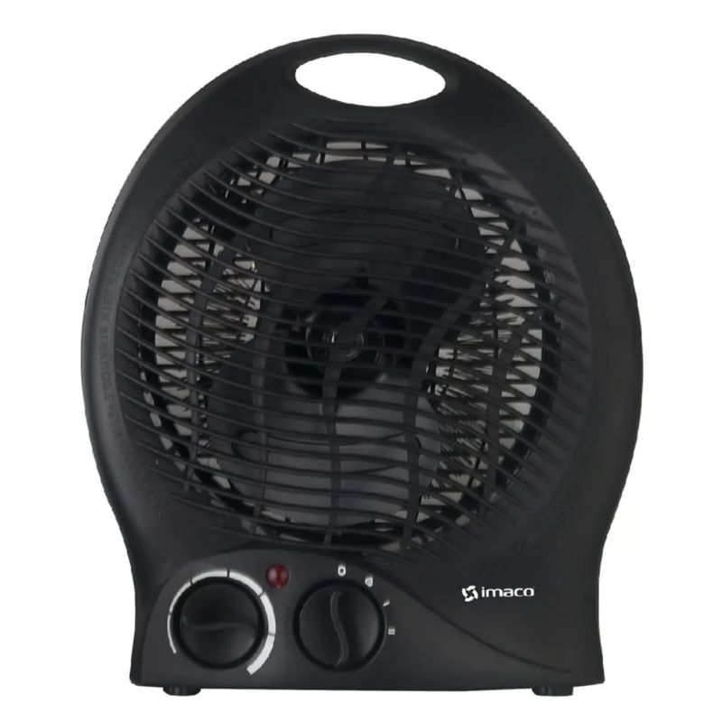 IMACO - TERMOVENTILADOR PORTÁTIL IMACO NF15C 2000 WATTS - NEGRO